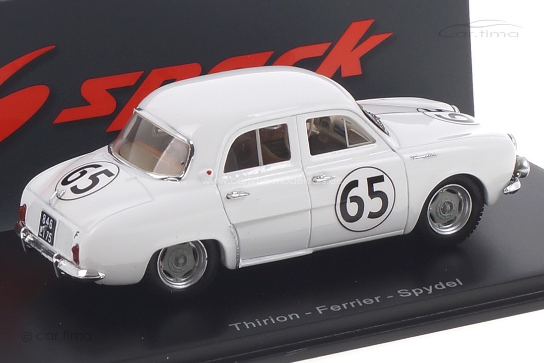 Renault Dauphine 12h Sebring 1957 Ferrier/Spydel/Thirion Spark 1:43 S5219