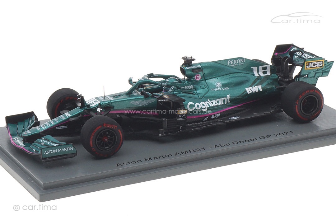 Aston Martin AMR21 GP Abu Dhabi 2021 Lance Stroll Spark 1:43 S7859