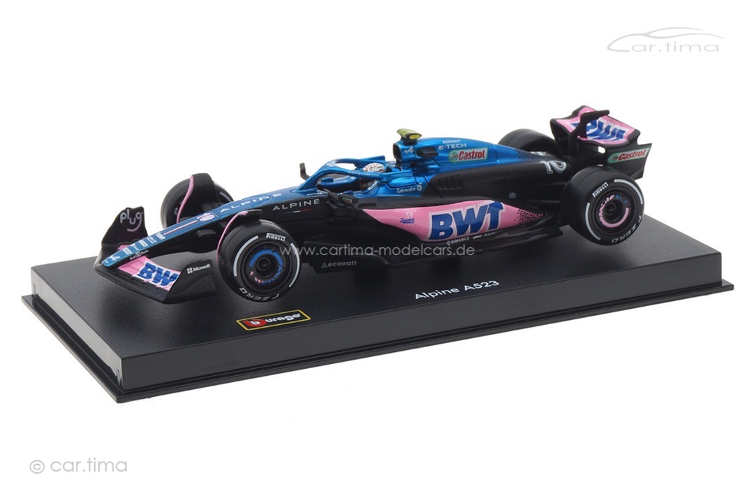 BWT Alpine A523 GP 2023 Pierre Gasly Bburago 1:43 18-38073GASLY