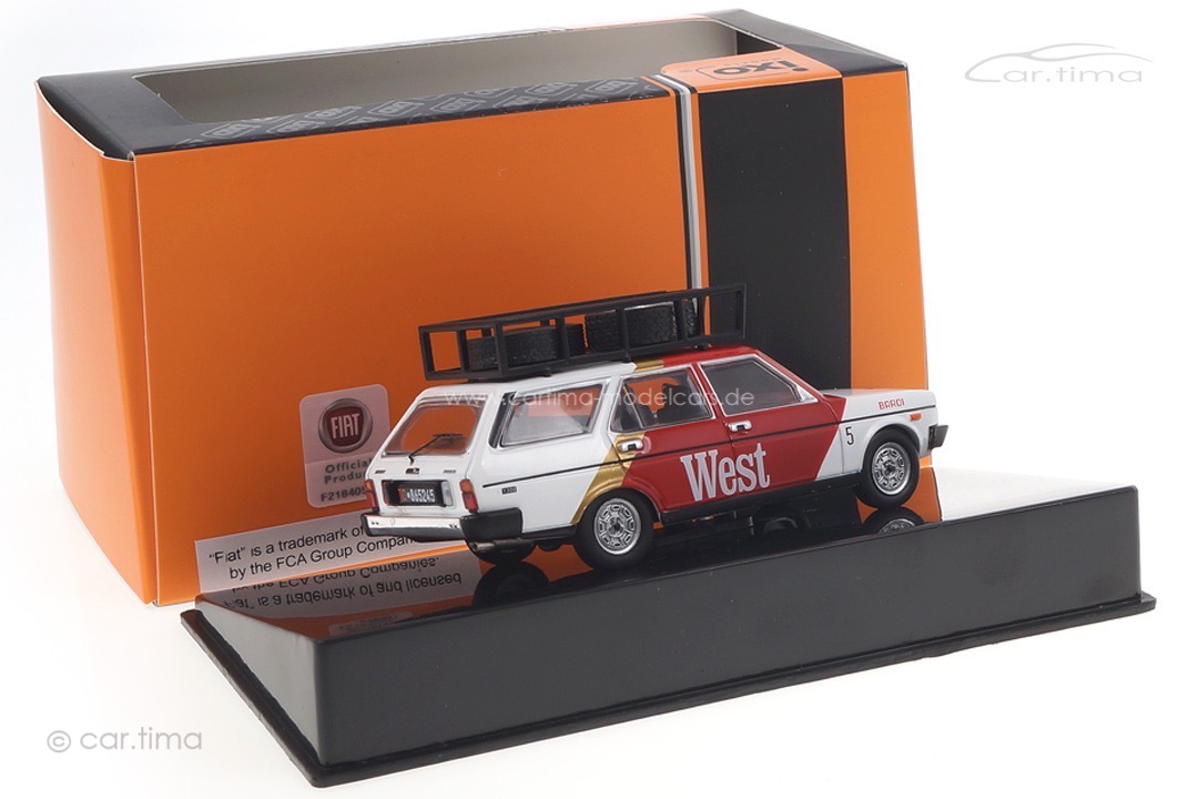 Fiat 131 Panorama "West" 1979 Assistance IXO 1:43 RAC306X