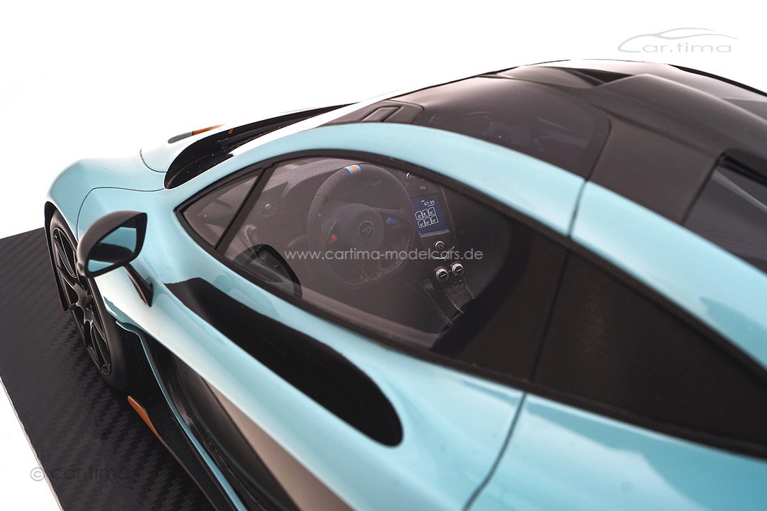 McLaren P1 Gulfblau/orange TSM 1:12 TSM161203