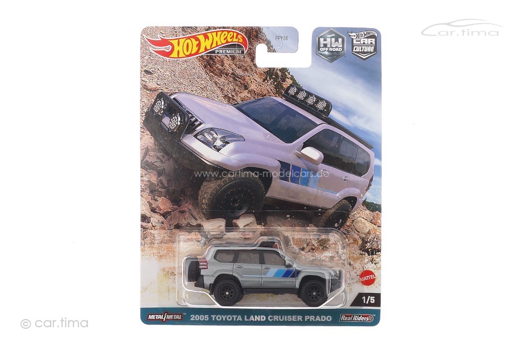 Hot Wheels Off Road 2005 Toyota Land Cruiser Prado Car Culture 2023 1:64 FPY86-HKC70