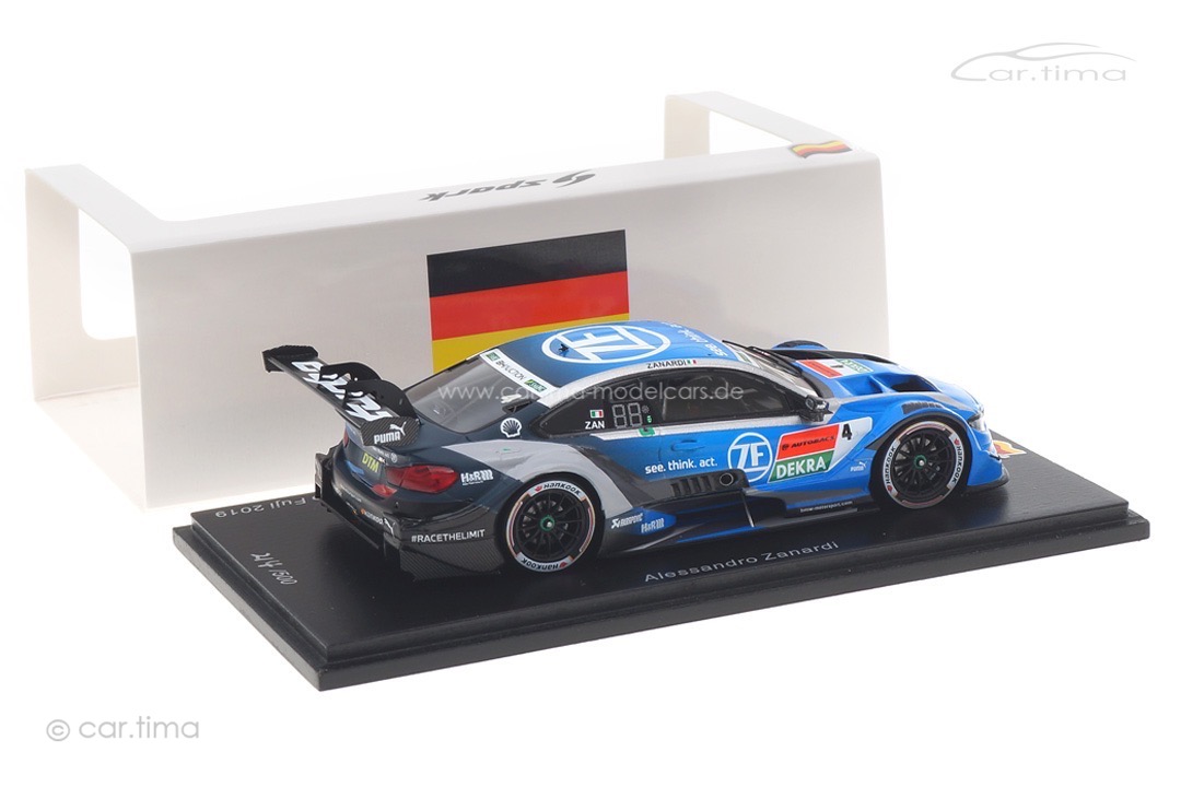 BMW M4 DTM Super GT x DTM Dream Race Fuji 2019 Alessandro Zanardi Spark 1:43 SG644