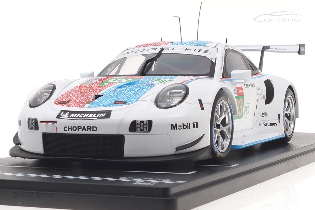 Porsche 911 (991) RSR 24h Le Mans 2019 Tandy/Bamber/Pilet IXO 1:18 LEGT18025