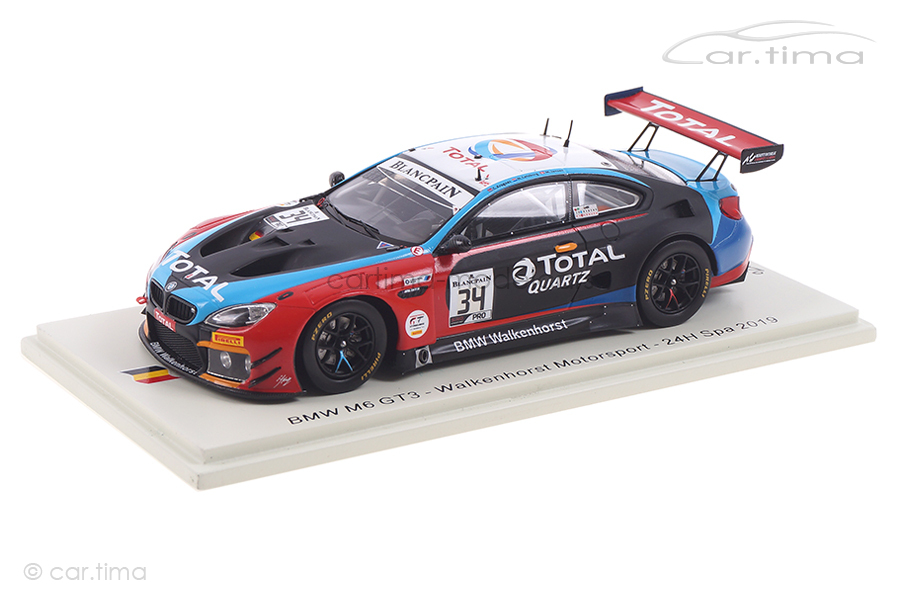 BMW M6 GT3 24h Spa 2019 Catsburg/Jensen/Krognes Spark 1:43 SB257