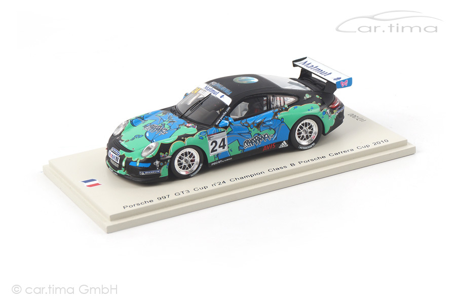 Porsche 911 (997) GT3 Cup Champion Class B Carrera Cup 2010 Hassid Spark 1:43 SF069