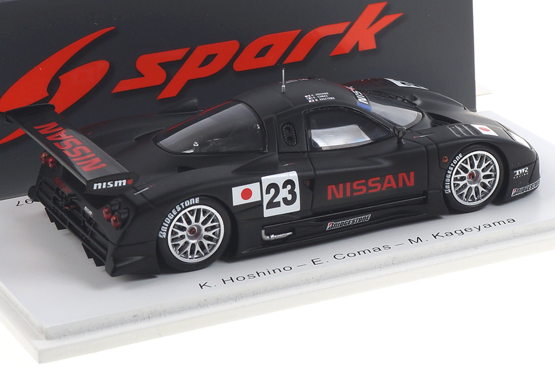 Nissan R390 GT1 Pre-Qualification 24h Le Mans 1997 Hoshino/Comas/Kageyama Spark 1:43 S3575