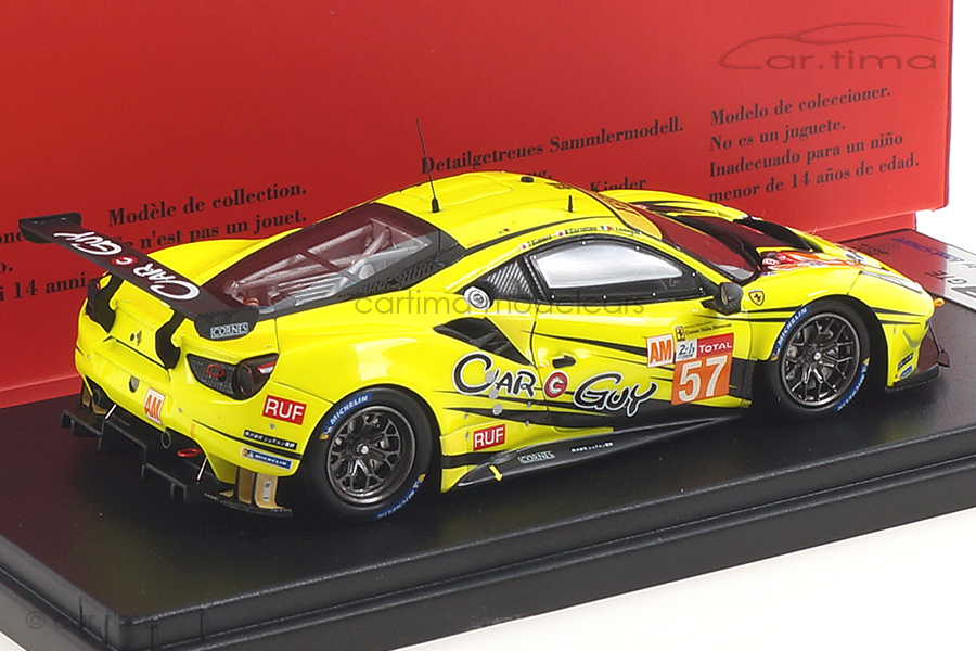 Ferrari 488 GTE 24h Le Mans 2019 Cozzolino/Ledogar/Kimura LookSmart 1:43 LSLM095