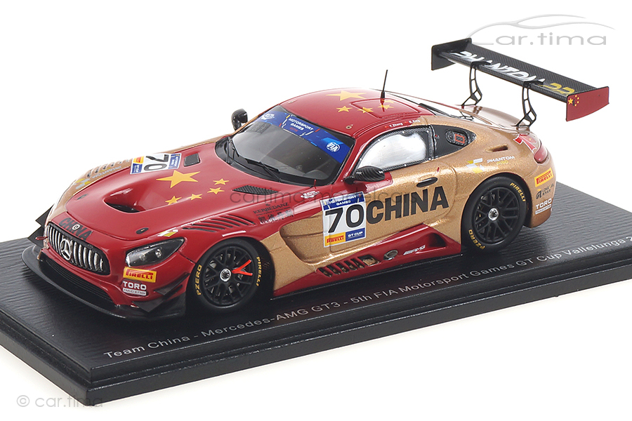 Mercedes-AMG GT3 FIA Motorsport Games GT Cup Vallelunga 2019 Zhang/Zang Spark 1:43 S6312