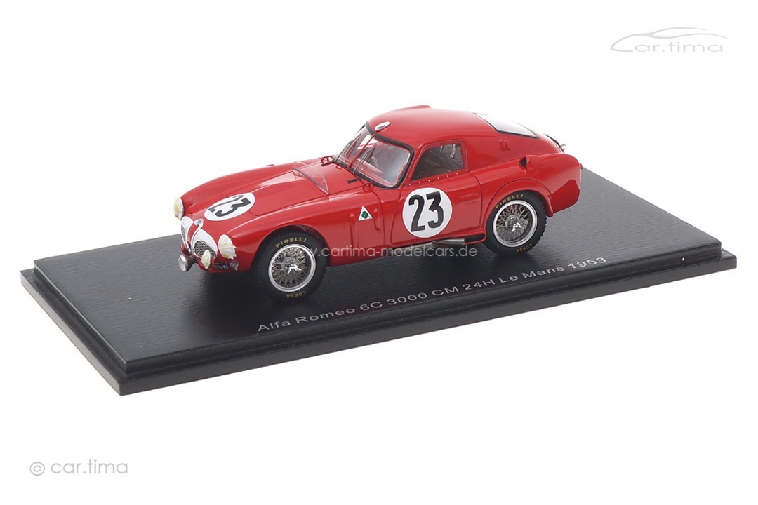 Alfa Romeo 6C 3000 CM 24h Le Mans 1953 Spark 1:43 S4704