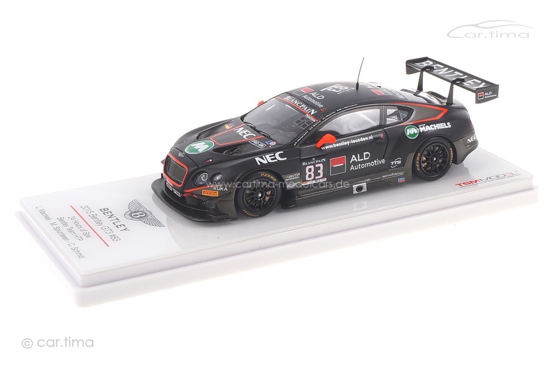 Bentley Continental GT3 24h Spa 2015 Machiels/Schmid/Splunteren TSM 1:43 TSM164315