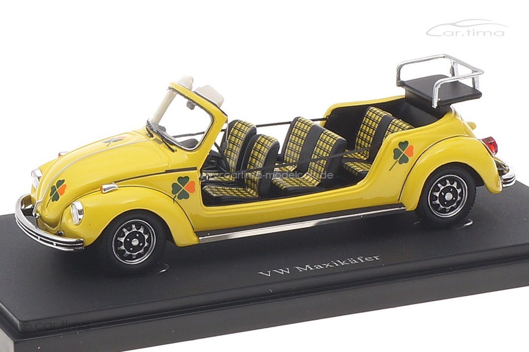 Volkswagen Maxikäfer 1973 gelb autocult 1:43 06051