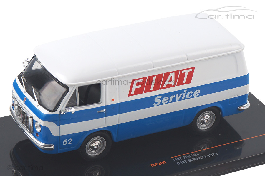 Fiat 238 Van Fiat Service 1971 IXO Models 1:43 CLC300