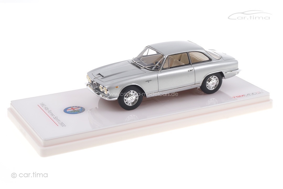 Alfa Romeo Sprint 2600 silber TSM 1:43 TSM164393
