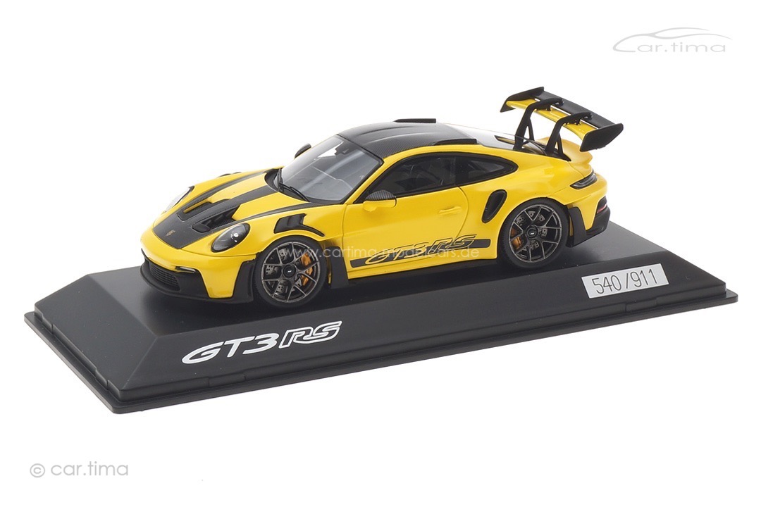 Porsche 911 (992) GT3 RS Racinggelb Weissach Package Spark 1:43 WAP0201530P008