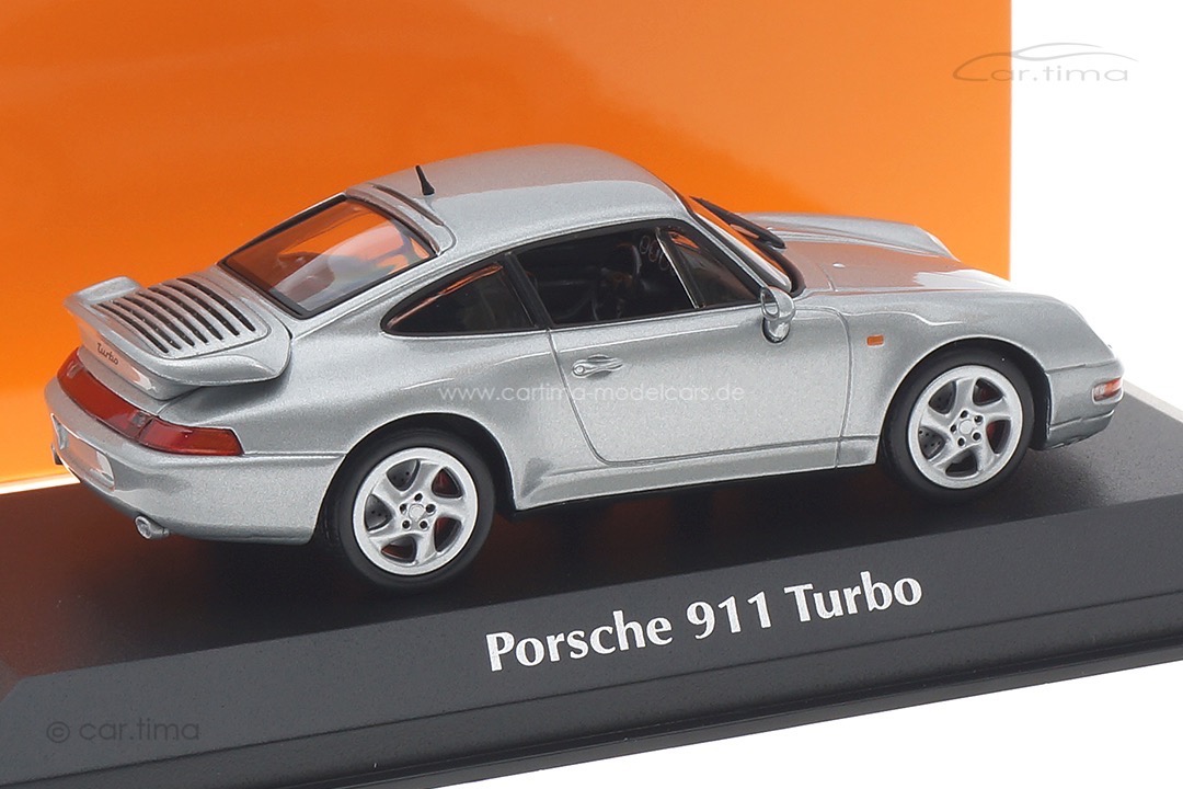 Porsche 911 (993) Turbo silber Minichamps 1:43 940069205