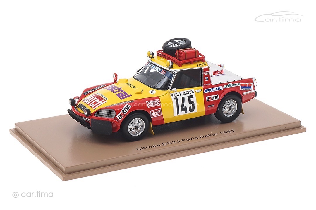 Citroën DS23 Paris Dakar 1981 Roncin/Quenti/Darmendrail Spark 1:43 S5538