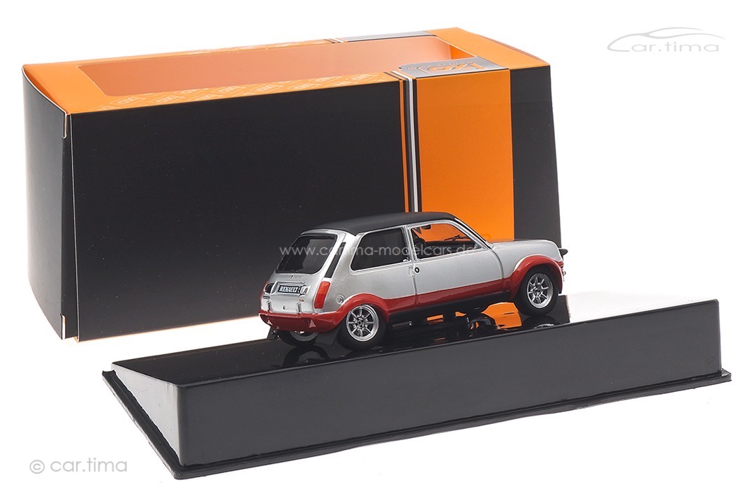 Renault 5 Alpine Gr.2 Custom 1978 silber/rot IXO 1:43 CLC466N.22