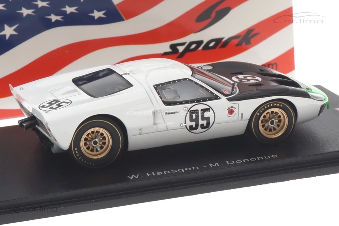 Ford GT40 Mk2 24h Daytona 1966 Hansgen/Donohue Spark 1:43 US256
