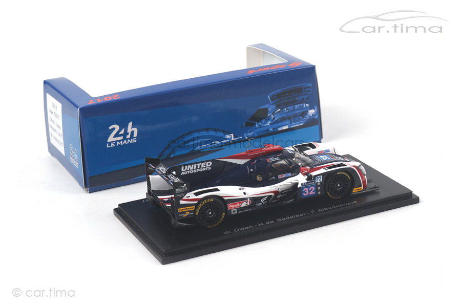 Ligier JS P217 24h Le Mans 2017 Owen/Sadeleer/Albuquerque Spark 1:43 S5818