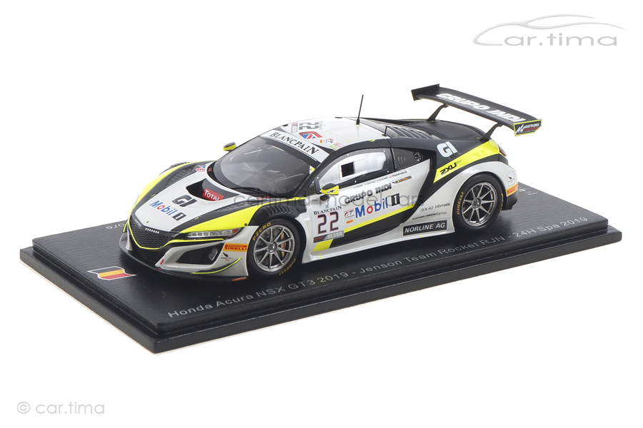 Honda NSX GT3 24h Spa 2019 Frommenwiler/McMurry/Sanchez Spark 1:43 SB269
