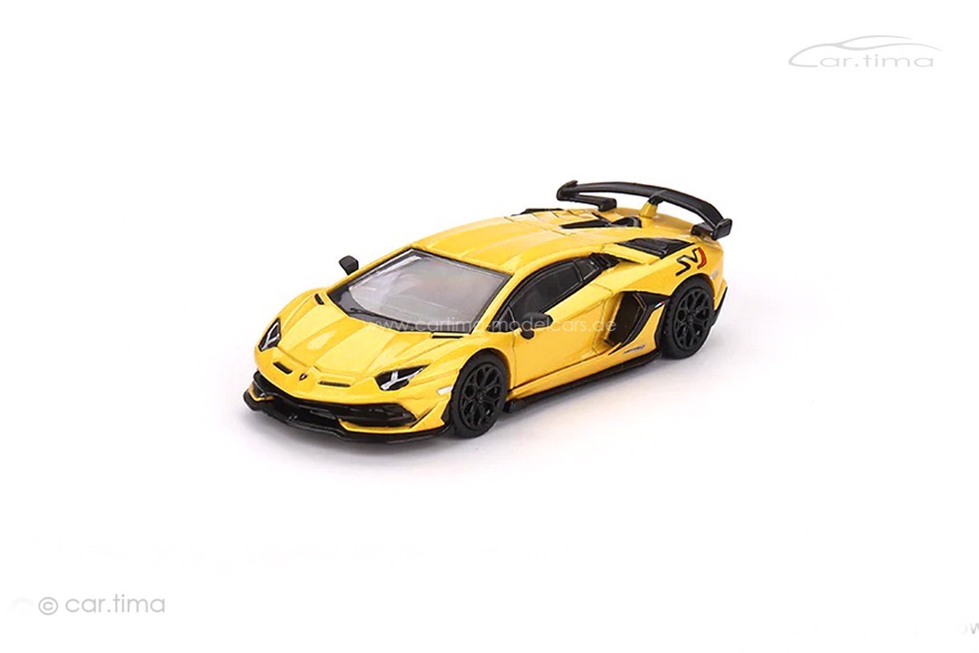 Lamborghini Aventador SVJ Giallo Orion MINI GT 1:64 MGT00563-L