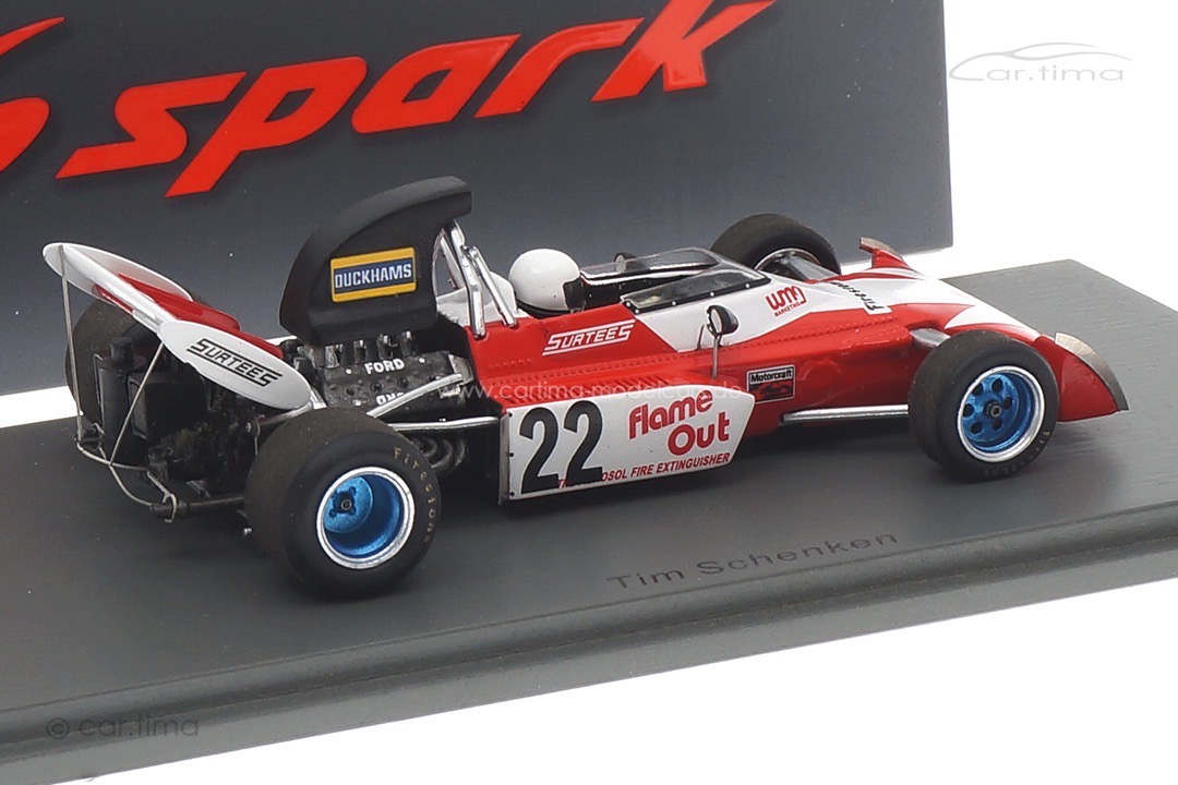 Surtees TS9B GP Großbritannien 1972 Tim Schenken Spark 1:43 S3995