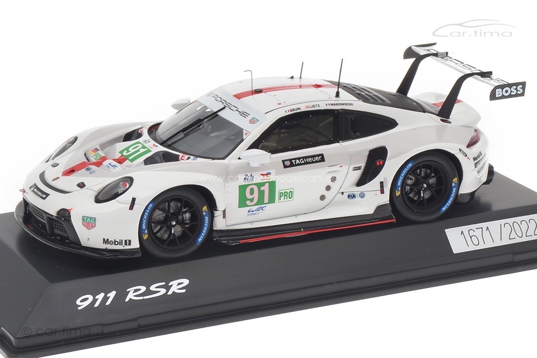 Porsche 911 RSR 24h Le Mans 2022 Bruni/Lietz/Makowiecki Spark 1:43 WAP0209010RLEM