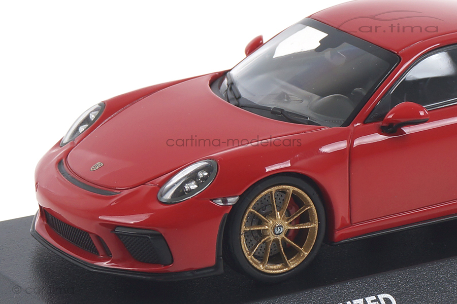 Porsche 911 (991 II) GT3 Touring Indischrot China Edition Minichamps car.tima CUSTOMIZED