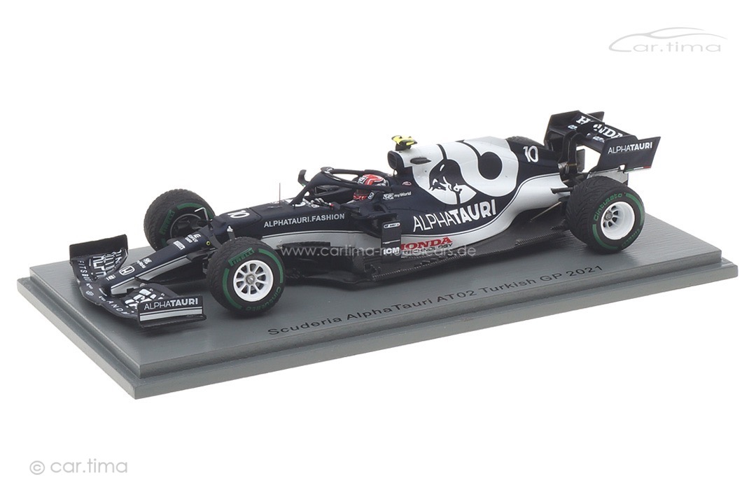 AlphaTauri AT02 GP Türkei 2021 Pierre Gasly Spark 1:43 S7698