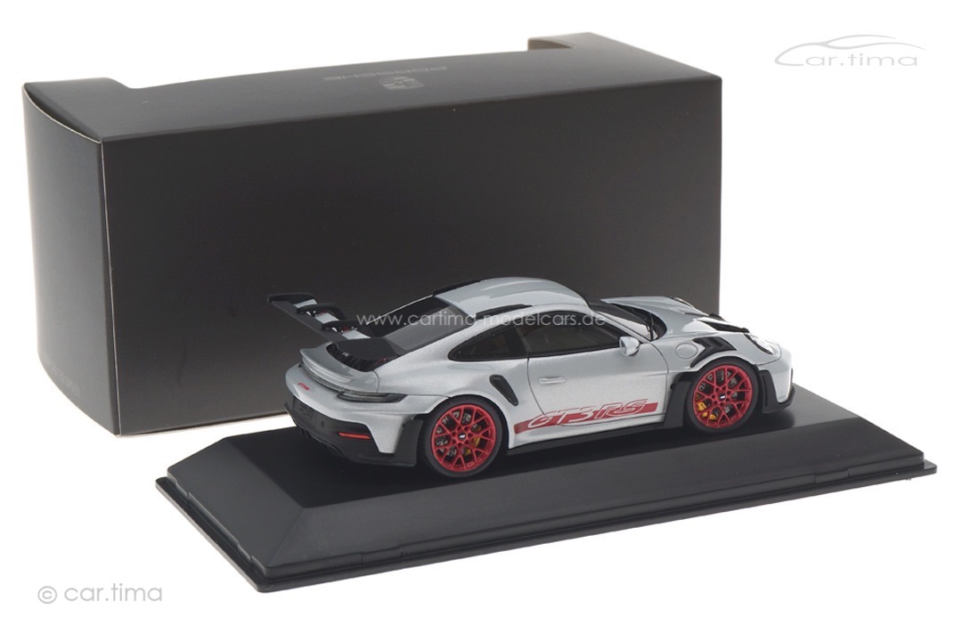 Porsche 911 (992) GT3 RS Eisgraumet./Pyrorot Spark 1:43 WAP0201530P001