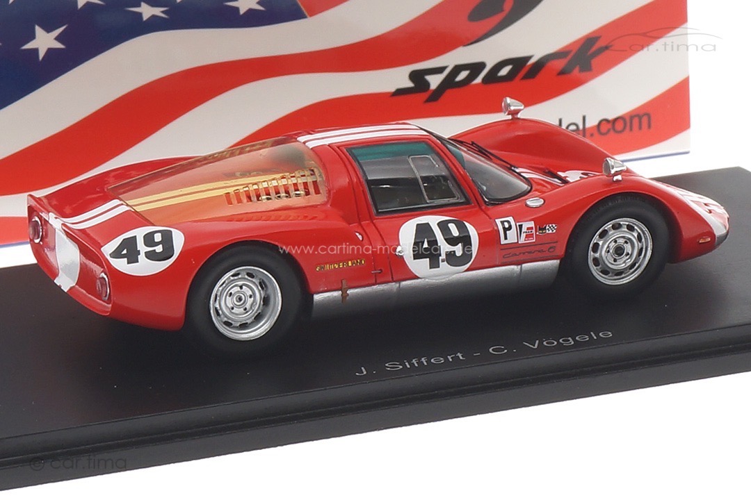 Porsche 906 12h Sebring 1966 Siffert/Vögele Spark 1:43 US267