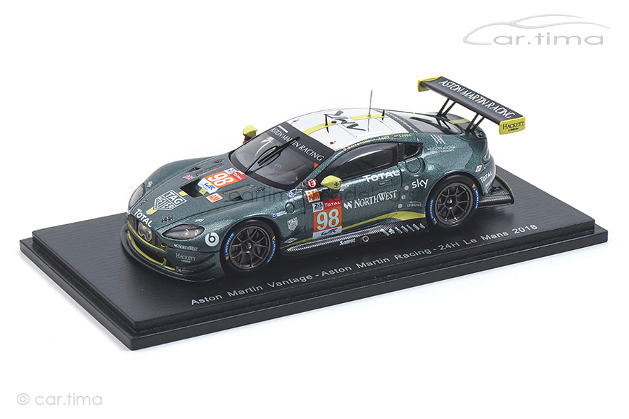Aston Martin Vantage 24h Le Mans 2018 Dalla Lana/Lamy/Lauda Spark 1:43 S7044