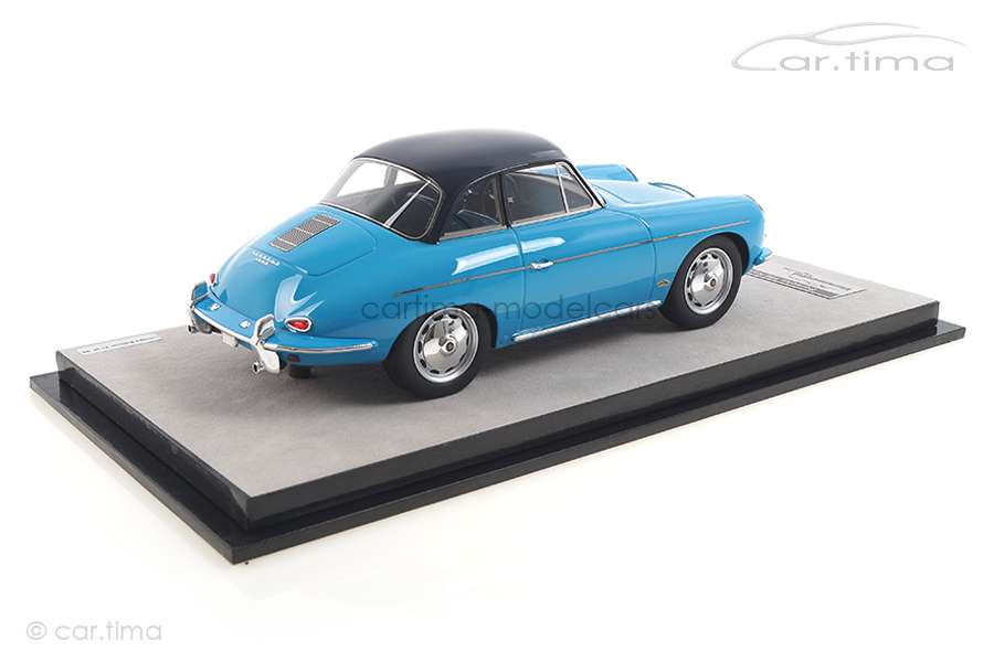 Porsche 356 Karmann Hardtop Blau Tecnomodel 1:18 TM18-143C