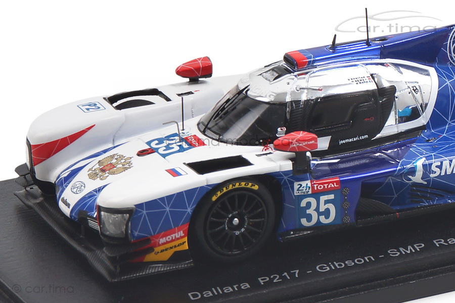 Dallara P217-Gibson 24h Le Mans 2018 Newey/Nato/Shaitar Spark 1:43 S7020