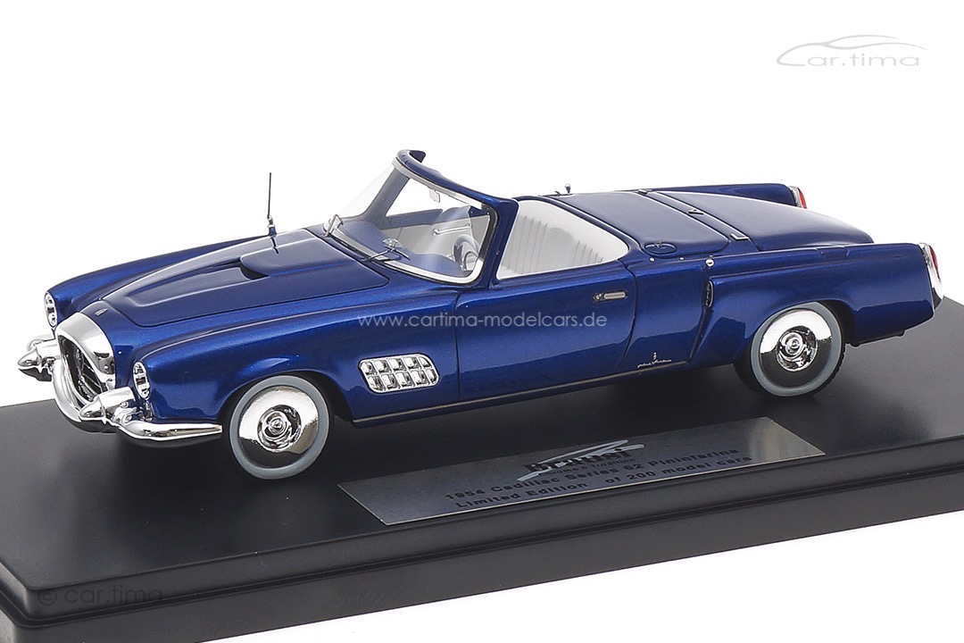 Cadillac Series 62 1954 by Pininfarina blau Brausi 1:43 2106
