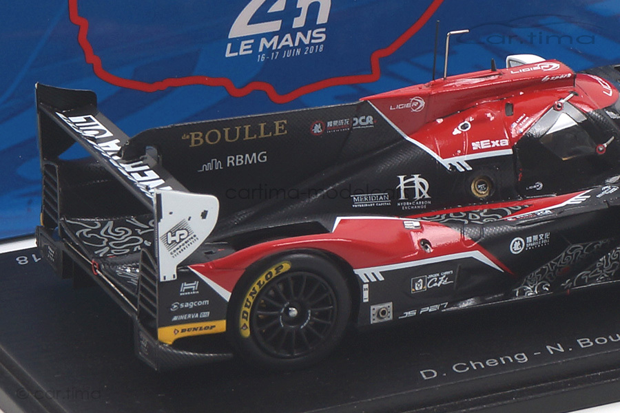 Ligier JS P217-Gibson 24h Le Mans 2018 Boulle/Cheng/Nicolet Spark 1:43 S7018