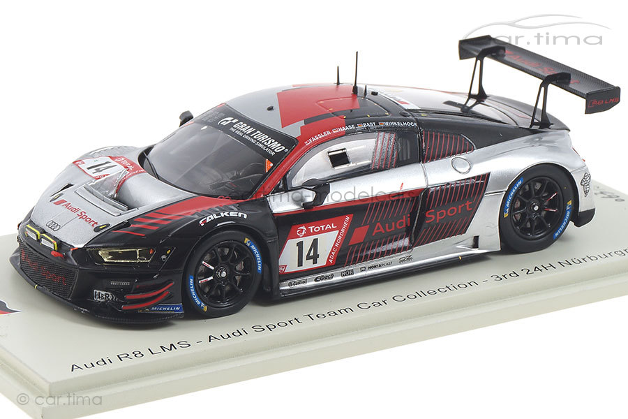 Audi R8 LMS 24h Nürburgring 2019 Fässler/Haase/Rast/Winkelhock Spark 1:43 SG523