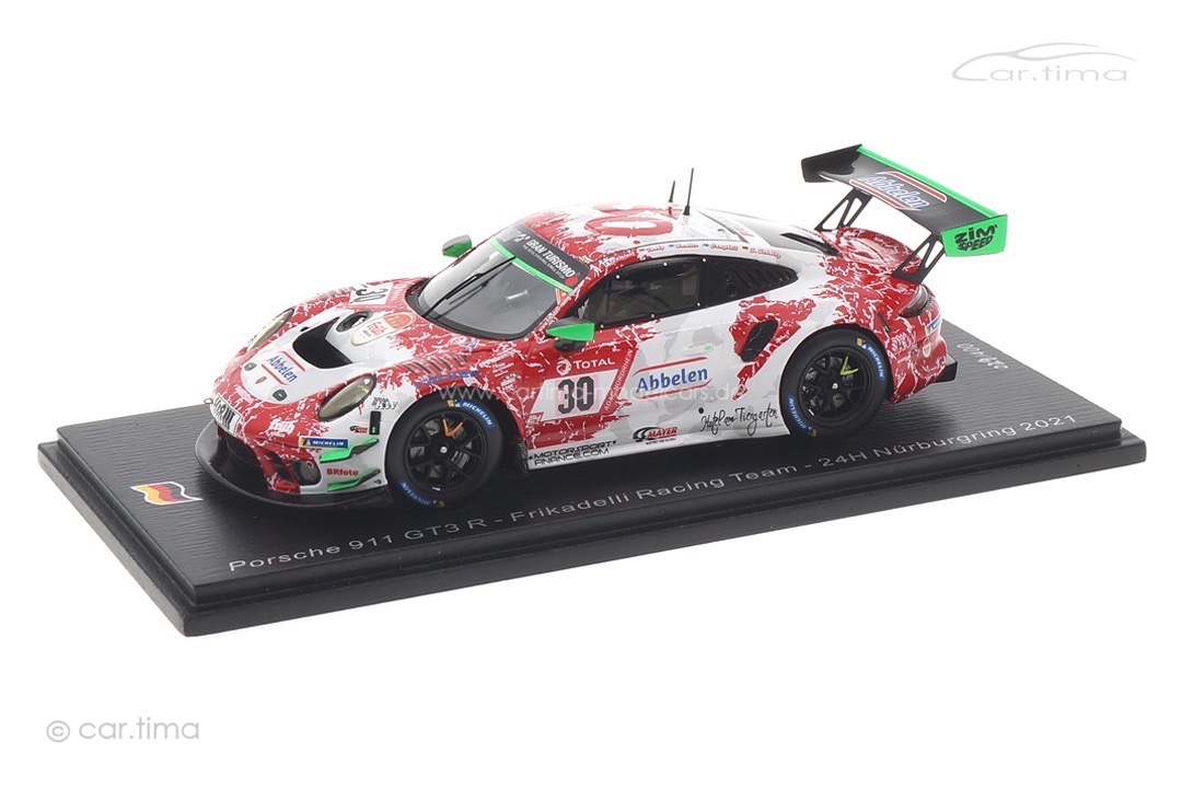 Porsche 911 GT3 R 24h Nürburgring 2021 Bamber/Campbell/Jaminet/Tandy Spark 1:43 SG789