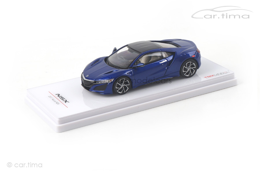 Acura NSX 2017 (LHD) nouvelle blue pearl TSM 1:43 TSM164387