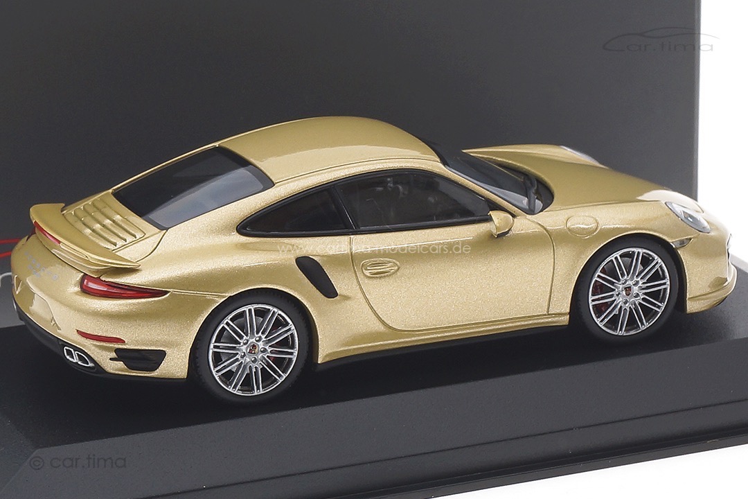 Porsche 911 (991) Turbo limegold met. Minichamps 1:43 CA04316060